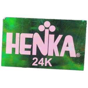 Henka wanted sticker spotted in Bangkok in 2025