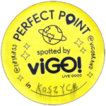 Perfect point wanted sticker spotted in Košice in 2026
