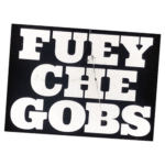 FUEY CHE GOBS wanted sticker spotted in Bangkok in 2025