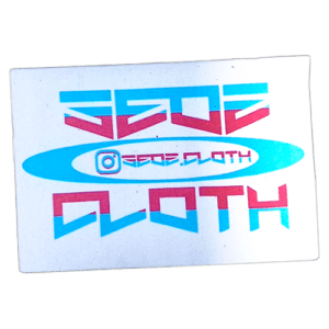 Sede Cloth wanted sticker spotted in Košice in 2026