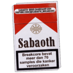 Sabaoth wanted sticker spotted in Košice in 2026