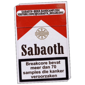Sabaoth wanted sticker spotted in Košice in 2026