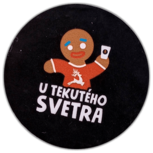U Tekutého Svetra wanted sticker spotted in Košice in 2026