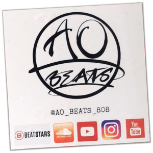 AO Beats wanted sticker spotted in Bangkok in 2025.