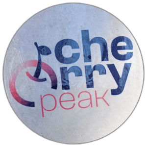 Cherry Peak wanted sticker spotted in Košice in 2026