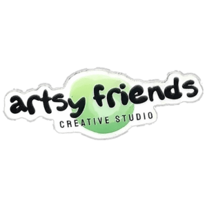 Artsy Friends wanted sticker spotted in Bangkok in 2025