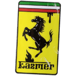 Kazmer wanted sticker spotted in Prague in 2023