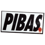 Pibas wanted sticker spotted in Prague in 2023