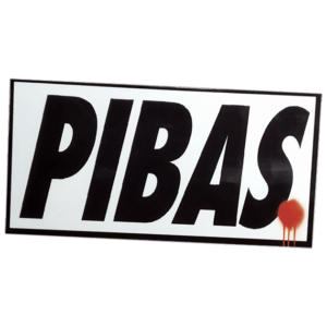 Pibas wanted sticker spotted in Prague in 2023