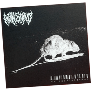 Mk Basstard Rat wanted sticker spotted in Prague in 2023