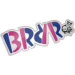 Brrr wanted sticker spotted in Budapest in 2023