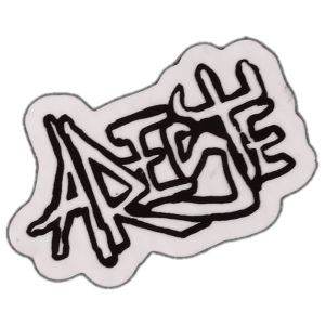 Areste wanted sticker spotted in Prešov in 2026
