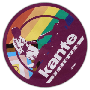 Kante Freiburg wanted sticker spotted in Prague in 2026