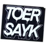 Toer Sayk wanted sticker spotted in Prague in 2026