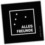 Alles Freunde wanted sticker spotted in Prague in 2026