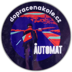 Automat sticker spotted in Prague in 2026
