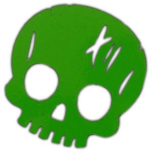 XII skull wanted sticker spotted in Prague in 2026