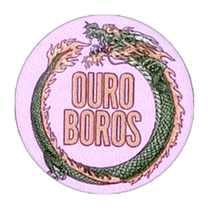 Ouroboros wanted sticker spotted in Prague in 2026