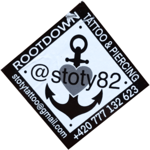 Stoty82 wanted sticker spotted in Prague in 2026