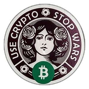 Crypto wanted sticker spotted in Prague in 2026