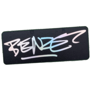Benze wanted sticker spotted in Prague in 2026