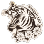 Elijah Tatt Watned sticker spotted in Prague in 2026