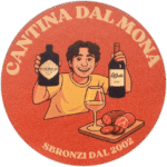 Cantina Dal Mona wanted sticker spotted in Prague in 2026