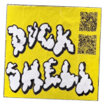Duck Shell wanted sticker spotted in Prague in 2026