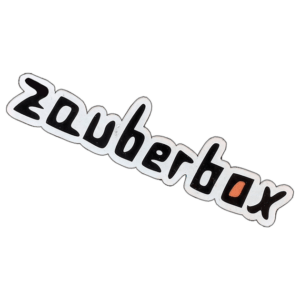 Zauberbox wanted sticker spotted in Prague in 2026