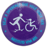 Instituto Viva Iris wanted sticker spotted in Prague in 2026