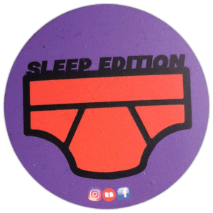 Sleep edition wanted sticker spotted in Bangkok in 2025