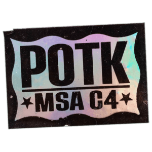 POTK sticker spotted in Prague in 2026