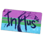 Influs sticker spotted in Prague in 2026