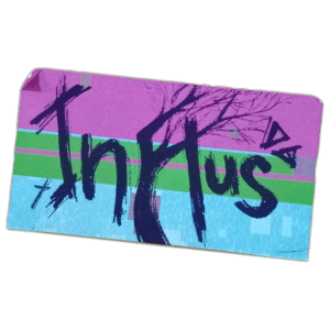 Influs sticker spotted in Prague in 2026