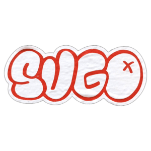 Sugo sticker spotted in Prague in 2025
