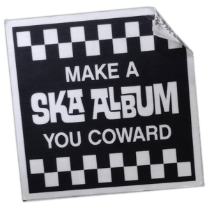 Ska Album sticker spotted in Prague in 2026