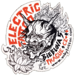 Voky Tattoo sticker spotted in Prague in 2026