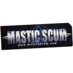 Mastic Scum sticker spotted in Prague in 2026
