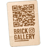 Brick Gallery sticker spotted in Prague in 2026