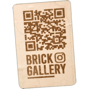 Brick Gallery sticker spotted in Prague in 2026