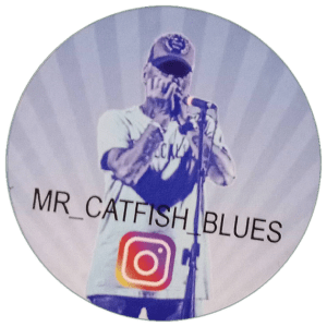 Mr. Catfish Blues sticker spotted in Prague in 2026