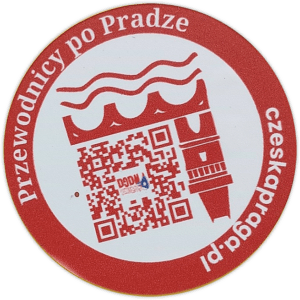 Przewodnicy po Pradze sticker spotted in Prague in 2026