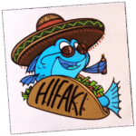 Hifaki sticker spotted in Prague in 2026