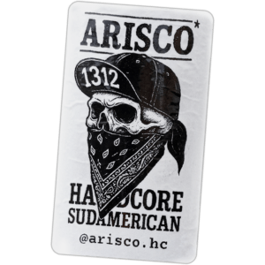Arisco sticker spotted in Prague in 2026