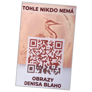 Denis Blaho sticker spotted in Prague in 2026