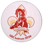 USC lustrum 2026 sticker spotted in Pragu in 2026