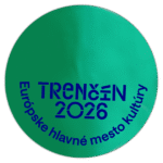 Trenčín 2026 sticker spotted in Prague in 2026