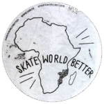Skate world better sticker spotted in Prague in 2026