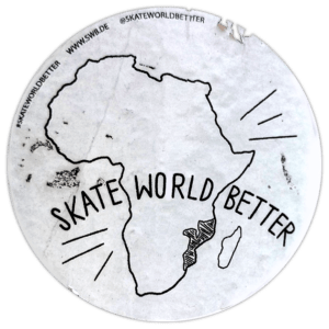 Skate world better sticker spotted in Prague in 2026