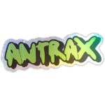 Antrax sticker spotted in Prague in 2026